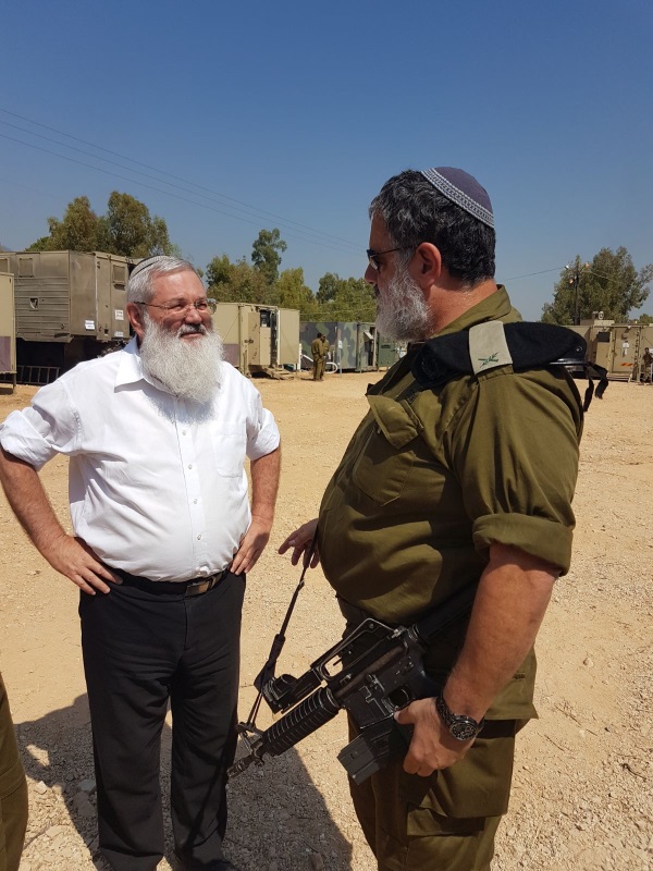 סגן השר בביקור בתרגיל