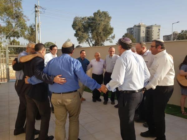 חנוכת בית המדרש בלינדנבאום לוד