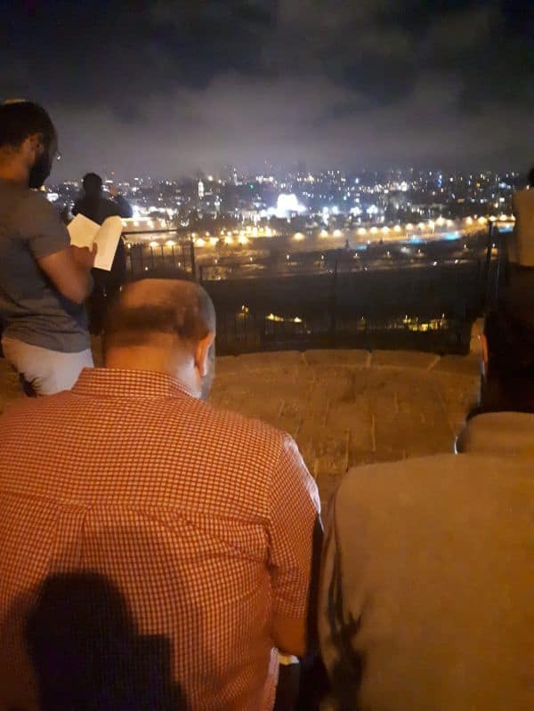 קריאת איכה בהר הזיתים