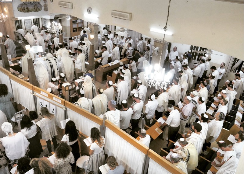מוצאי יום הכיפורים ביה"כ בר כוכבא ת"א, 2019