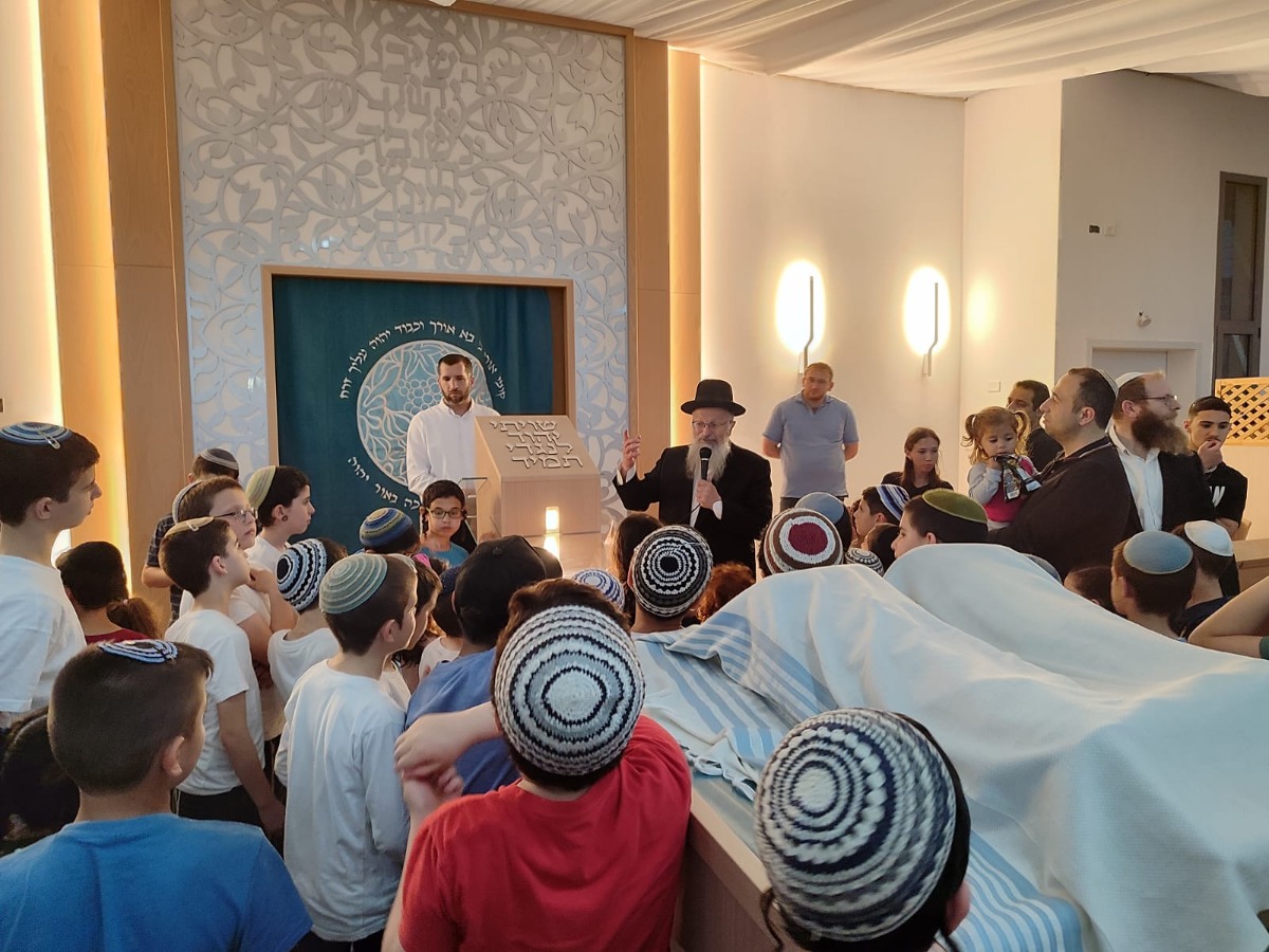 הרב שמואל אליהו בטקס 