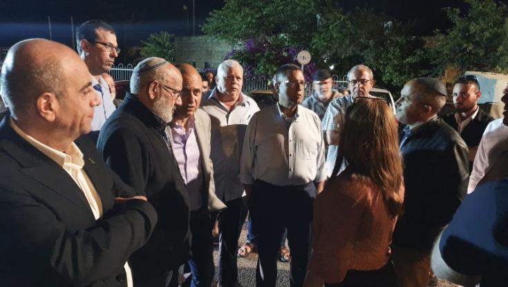 ליאון בחיזוק לתושבי שכונות קו התפר: "להגביר את תחושת הביטחון"