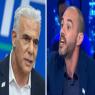 איתמר פליישמן ולפיד צילום: Yonatan Sindel,Flash90, צילום מסך ערוץ 14 חדשות