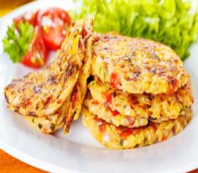 לביבות גזר, זיתים ותירס  צילום: shutterstock