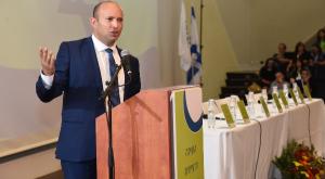 השר בנט בוועידה היום צילום: הבית היהודי חדשות
