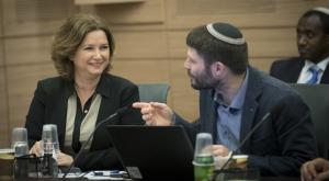 סמוטריץ' ורוזין בישיבה בכנסת צילום: פלאש 90. יונתן סינדל חדשות