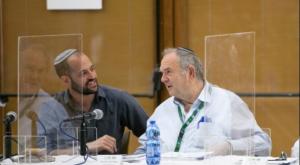 יו"ר קק"ל דובדבני ובן ציון צילום: ללא התיישבות