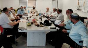 הרבנים במפגש צילום: ללא חדשות