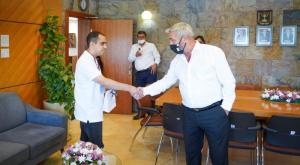 אוהד בסיור צילום: דני שם טוב/דוברות הכנסת חדשות