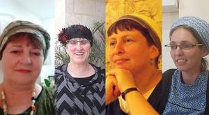 הרבניות כרמית פיינטוך, מלכה פיוטרקובסקי, אסתי רוזנברג, רחל קרן צילום: באדיבות המצולמות חדשות