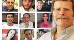 אברהם ליפשיץ על רקע הסרטונים צילום: יחצ וצילום מסך חדשות
