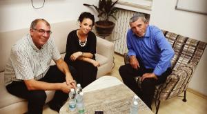 הרפי רפי פרץ, עידית סילמן וניר אורבך צילום: באדיבות המצולם חדשות