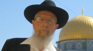 הרב ישראל אריאל צילום: אברהם בלוך תשעה באב