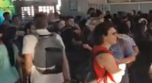 בהלה בתחנת הרכבת צילום: רועי אמר חדשות