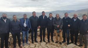 ראשי הרשויות בשומרון צילום: אבריאל בן דור - גבעת שמואל התיישבות