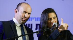 איילת שקד ונפתלי בנט צילום: Tomer Neuberg/Flash90 פוליטי