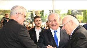 הנשיא בטקס האזכרה צילום:  עמוס בן גרשום / לע״מ פוליטי