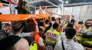 אסון במירון צילום: דוד כהן פלאש 90 חדשות