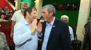 רפי פרץ ואברהם ליפשיץ צילום: דוד וייל חדשות