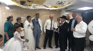 השר בחתונה צילום: מיטל פלד ברנז'ה