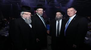 הרב הבר, הרב לא ויולי אדלשטיין צילום: ארגון מתנת חיים דעות