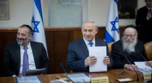 נתניהו עם דרעי וליצמן צילום: פלאש 90. יונתן זינדל חדשות