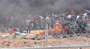 התפרעויות אלימות ברצועת עזה. ארכיון צילום: דובר צה"ל ביטחון