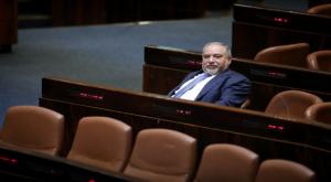 לא ויתר. ליברמן במליאת הכנסת צילום: פלאש 90. נעם רבקין פנטון חדשות