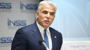 לפיד בכנס צילום: חן גלילי חדשות