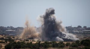 תקיפה ברצועה צילום: פלאש 90. הדס פרוש ביטחון