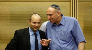 מוטי יוגב ונפתלי בנט. מצופפים שורות צילום: פלאש 90 פוליטי