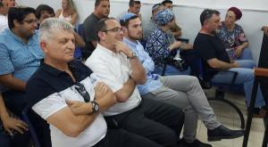 שלב הטיעונים לעונש. בני משפחת לוברסקי צילום: אם תרצו ביטחון