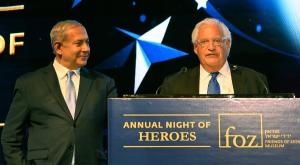 פרידמן ונתניהו באירוע צילום: מתי שטרן. שגרירות ארה"ב מדיני