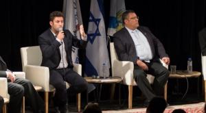 ממשיכים להתעמת. ליאון וברקוביץ צילום: פלאש 90. יונתן זינדל ביטחון