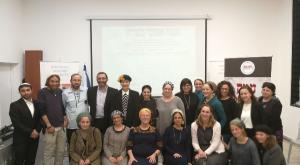 חברי הקואליציה למיגור הזנות צילום: דוברות ח"כ מועלם חדשות