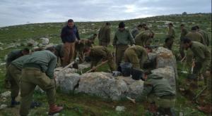 החפירות למציאת שרידי המגדל צילום: רשות העתיקות חדשות
