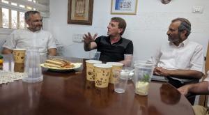 ראשי יש"ע עם עידאן בעוטף עזה צילום: דוברות מועצת יש"ע התיישבות