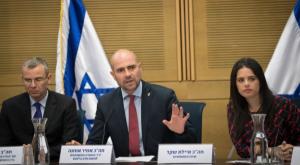 לא אהבה את הביקורת. שקד, אוחנה ולוין צילום: פלאש 90. יונתן זינדל חדשות