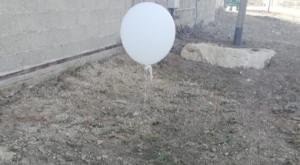 ארכיון: בלון נפץ צילום: ביטחון אשכול חדשות