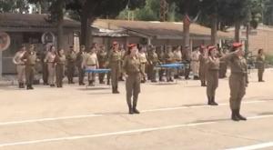 ההמנון בשפת הסימנים צילום: צילום מסך מפייסבוק של דובר צה"ל חדשות