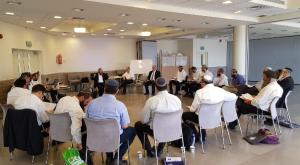הרבנים במסגרת התכנית צילום: מכון ברקאי חדשות
