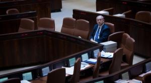 קרובים לפיזור הכנסת. נתניהו במליאה צילום: פלאש 90. מרים אלסטר חדשות