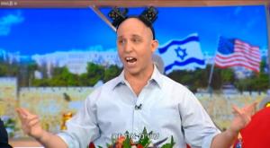 החיקוי שעורר זעם גדול צילום: צילום מסך חדשות