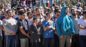 הלווייתו של הרב אחיעד אטינגר צילום: פלאש 90. נעם רבקין פנטון חדשות