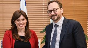 ז'ופרה וחוטובלי צילום: אלרם מנדל, משרד החוץ חדשות