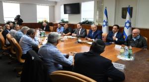 פגישת ראשי הרשויות ביהודה ושומרון עם נתניהו. ארכיון צילום: מועצת ישע התיישבות