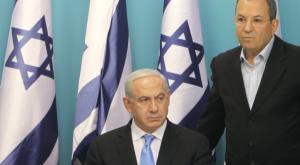 לא מתרגש מהחזרה של יריבו. נתניהו וברק צילום: פלאש 90. מרים אלסטר חדשות