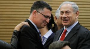 חיוכים כבר אין שם. נתניהו וסער צילום: פלאש 90. מרים אלסטר חדשות