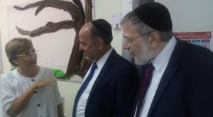 ח"כ מרגי עם הרב מלכיאור וד"ר בודאי היימן צילום: יחצ חדשות