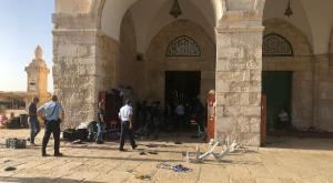 הפרות הסדר בהר הבית צילום: דוברות משטרת ישראל חדשות